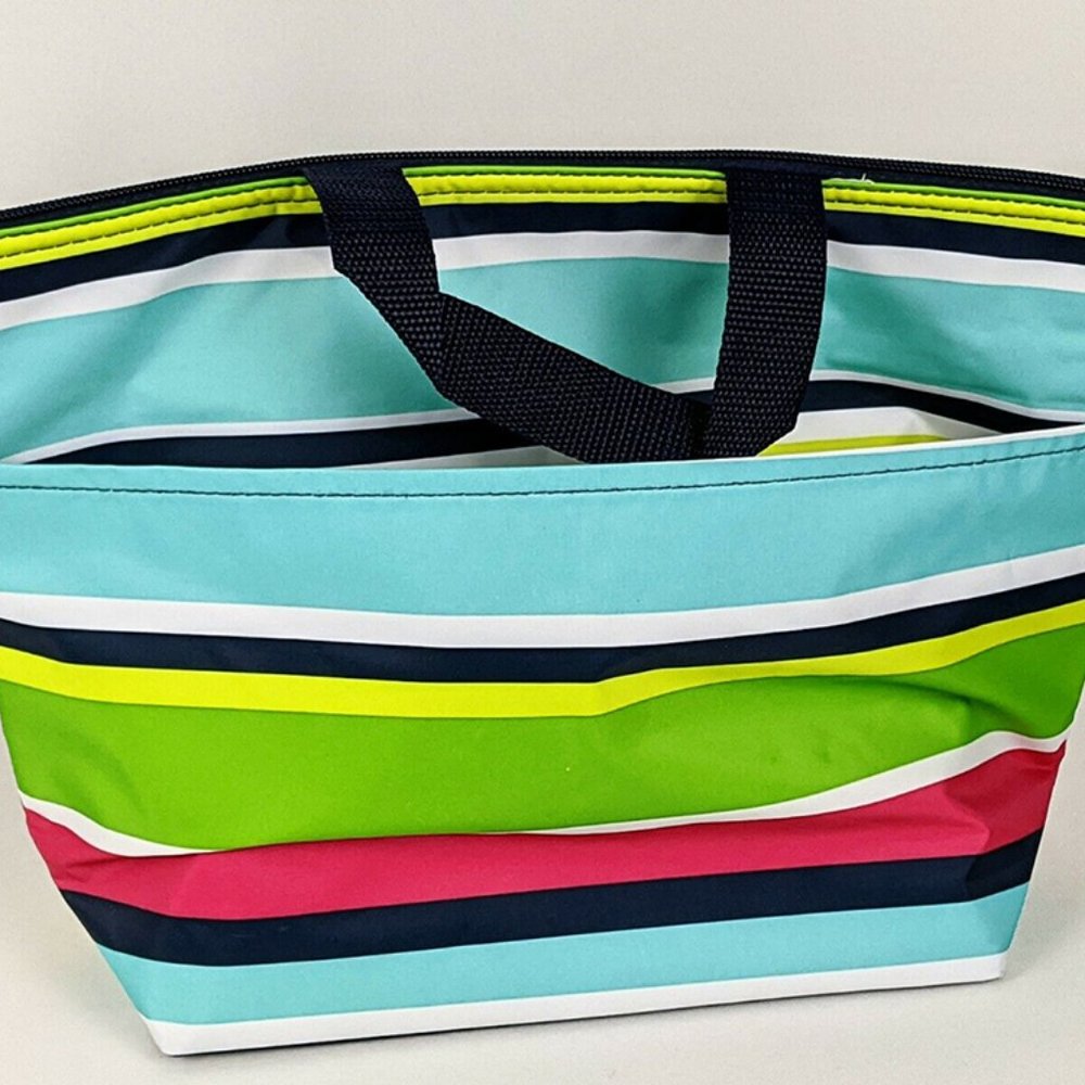 New Thirty One Preppy Pop Thermal Insulate Tote